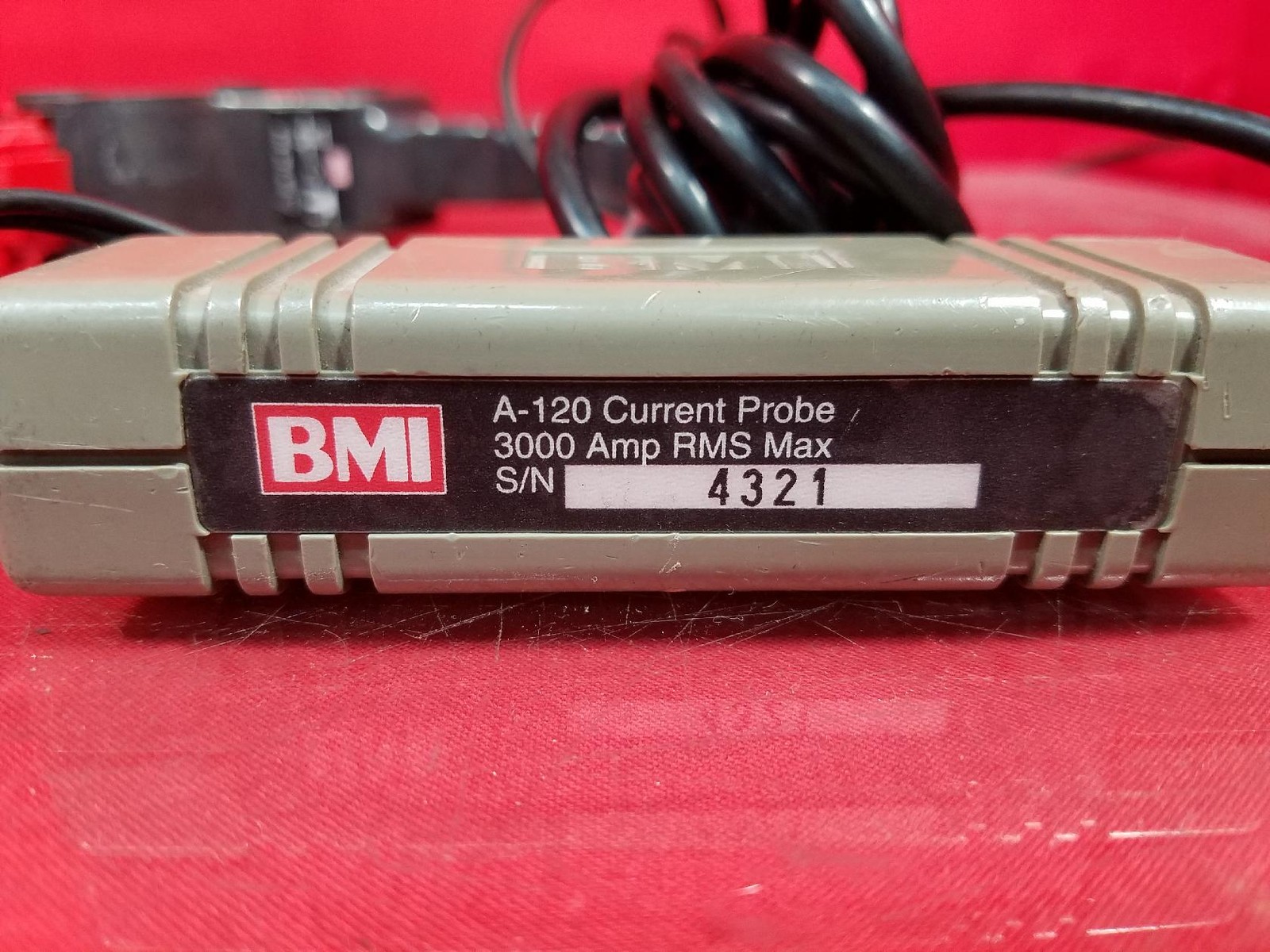 BMI A-120 Current Probe S/N 4321