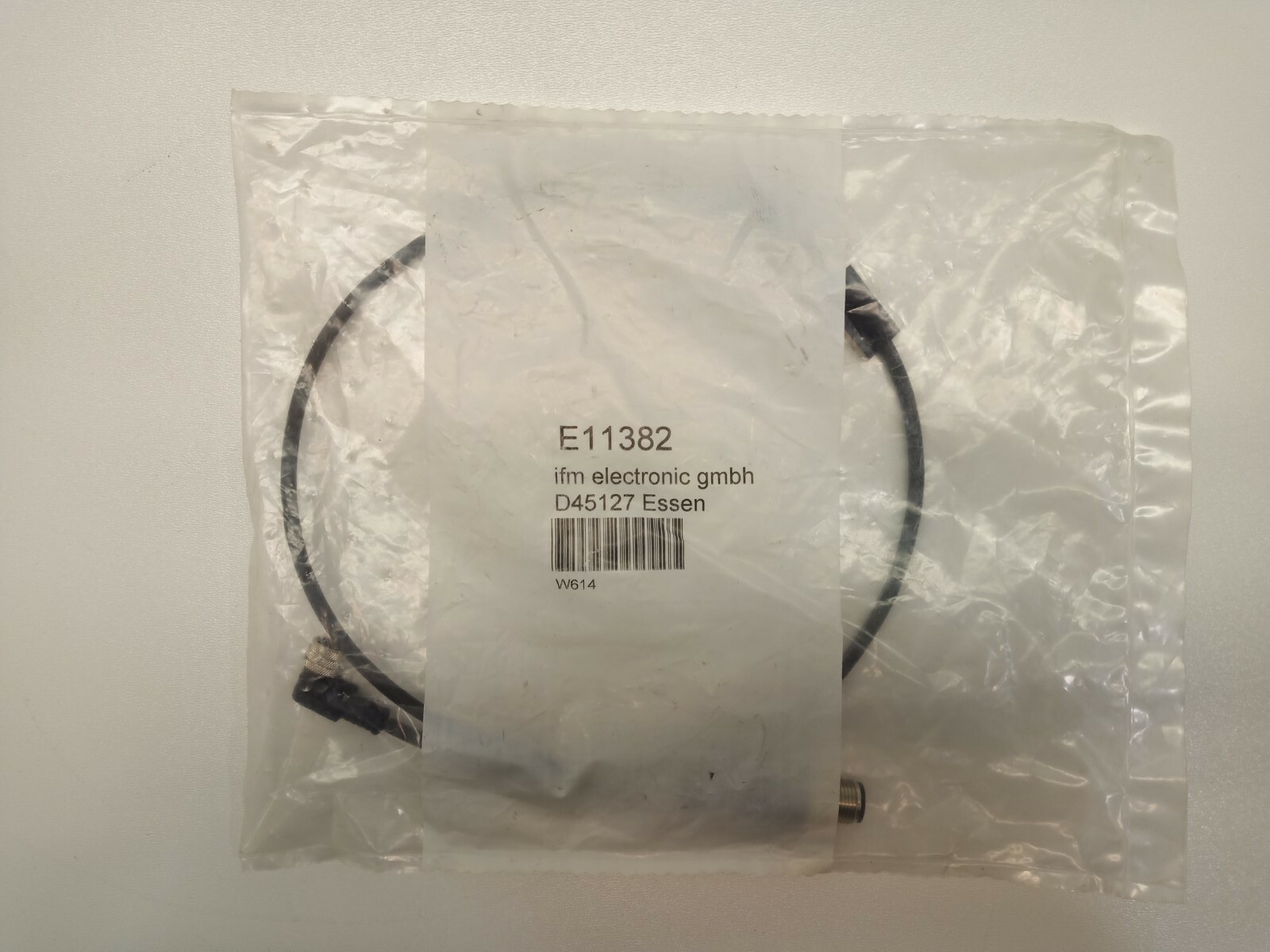 IFM E11382, W614, Interconnect Cable with Connector - NEW