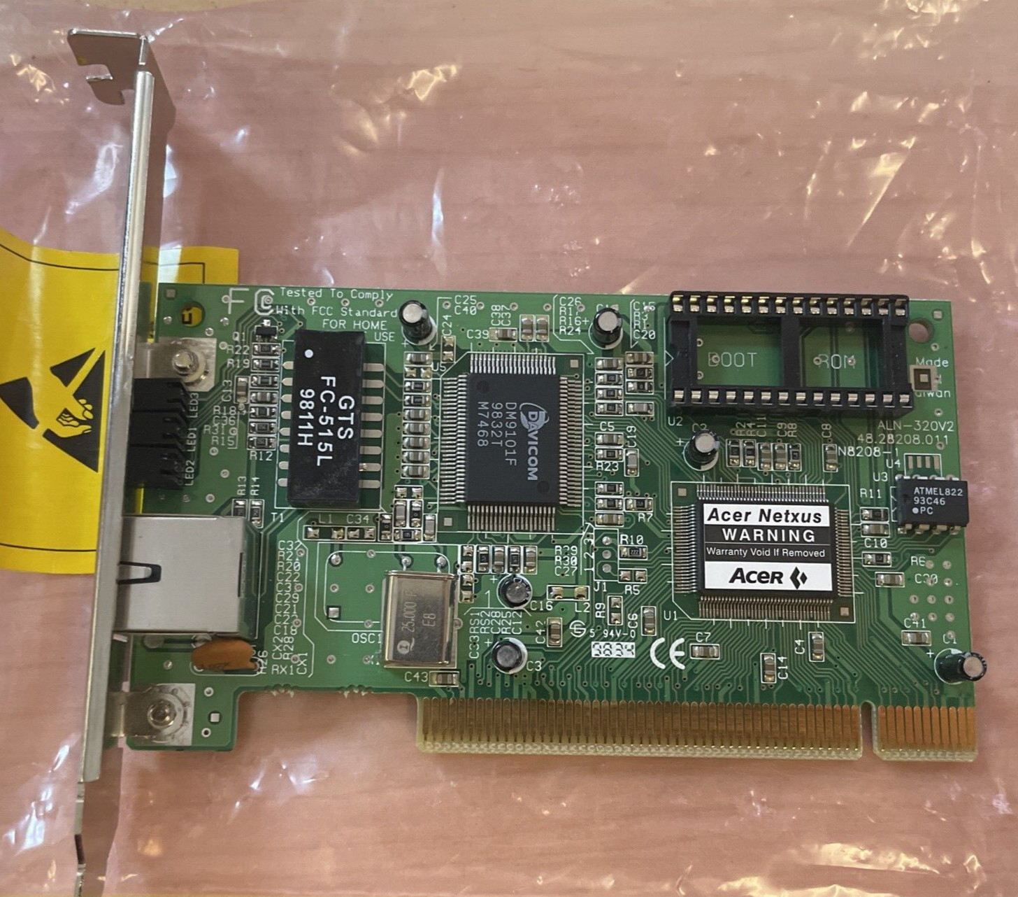 Desktop Computer Acer ALN-320V2 91.21009.101 Network Card