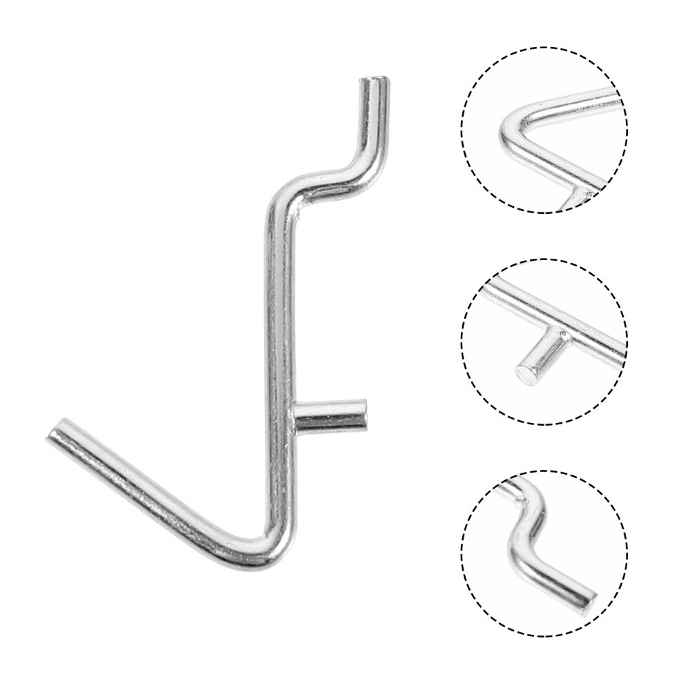 5pcs Peg Board Hooks Hanging Pegboard Hooks Assortment Pegboard Organizer Hooks