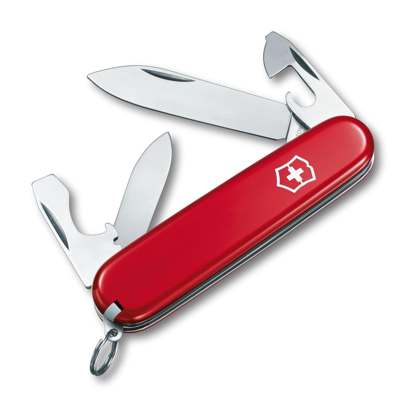 VICTORINOX Recruit Swiss Army Knife 0.2503 Compact 10-Function EDC Multi-Tool