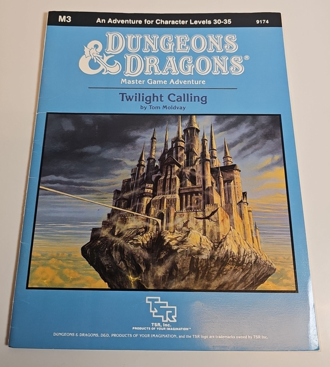 M3 Twilight Calling D&D Mystara Module TSR 9174