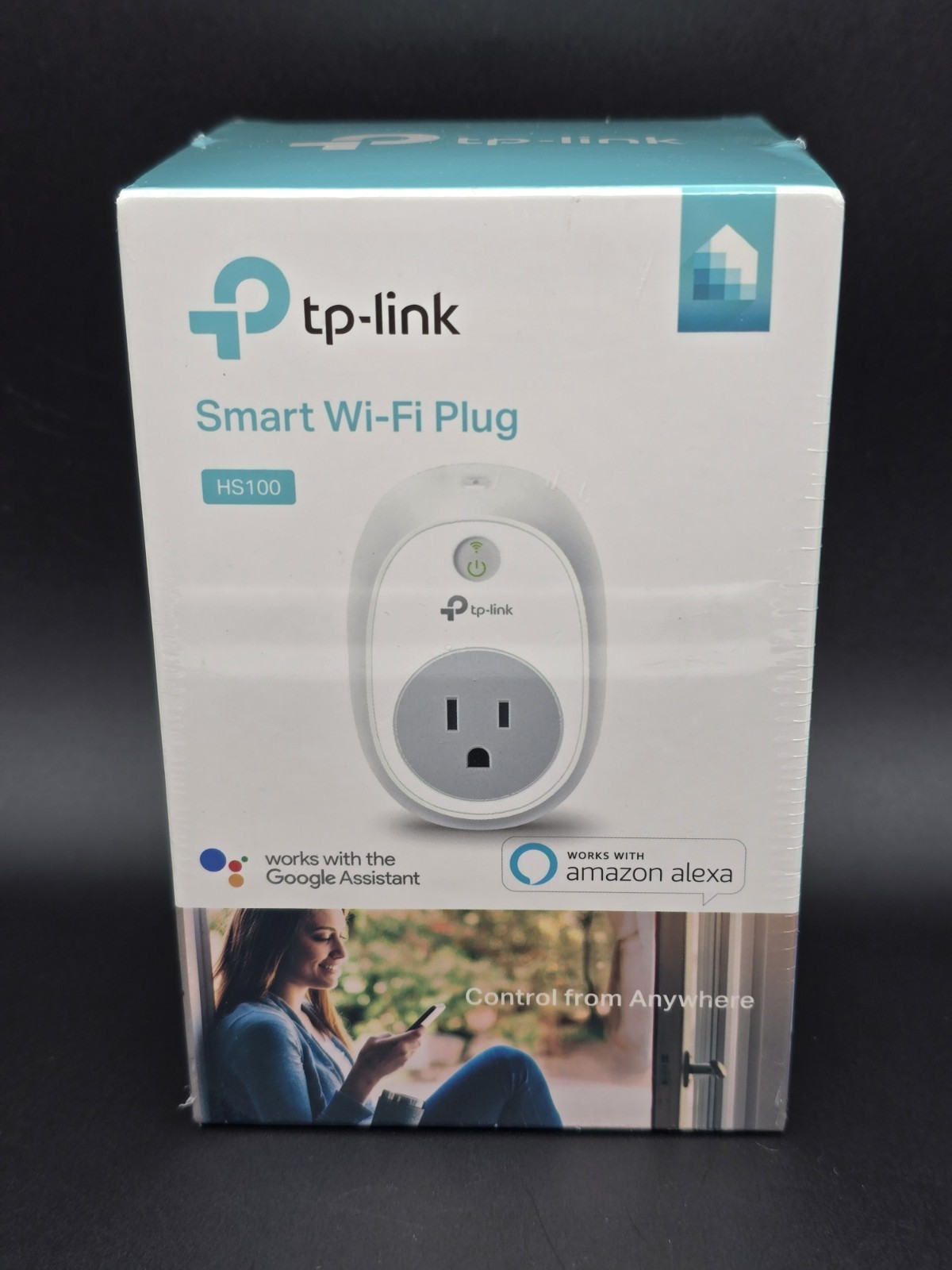 TP-Link HS100 Smart Wi-Fi Plug HS100 Kasa Alexa Google Home New Sealed Box