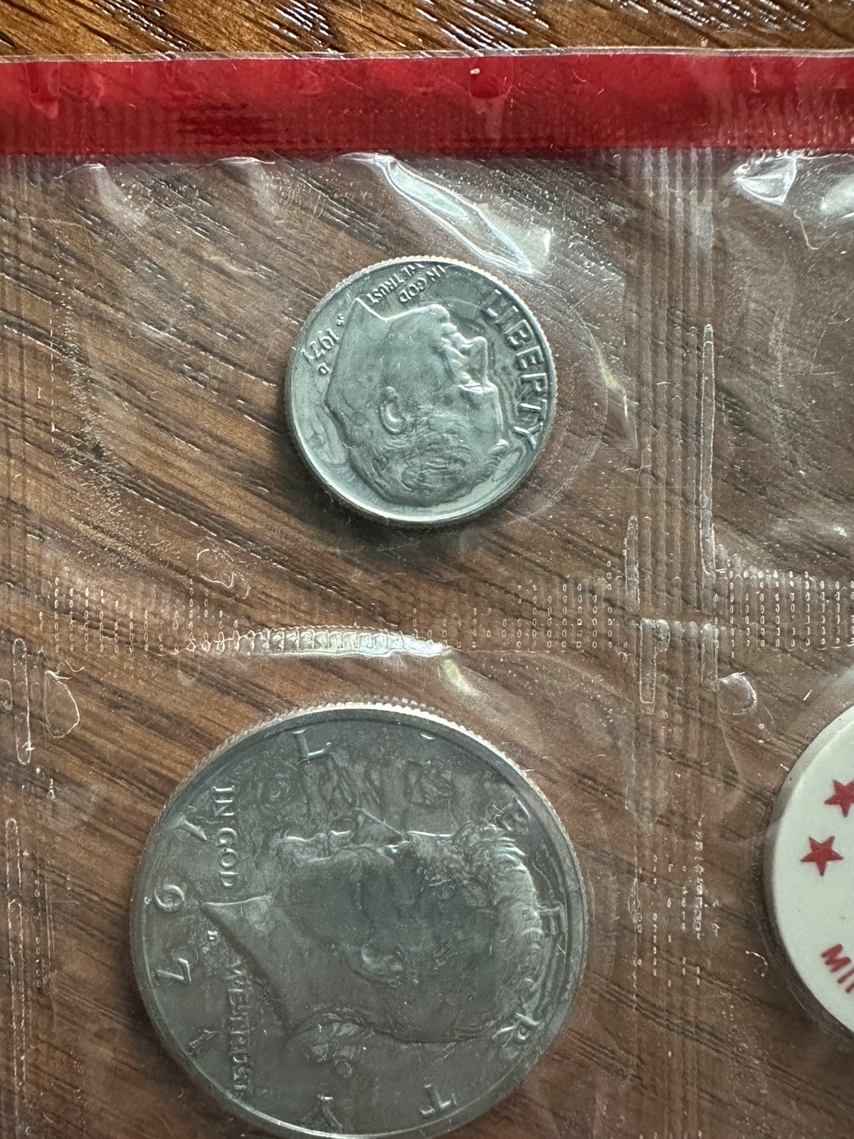 1971 U.S. Mint Set Coins in Original Packaging
