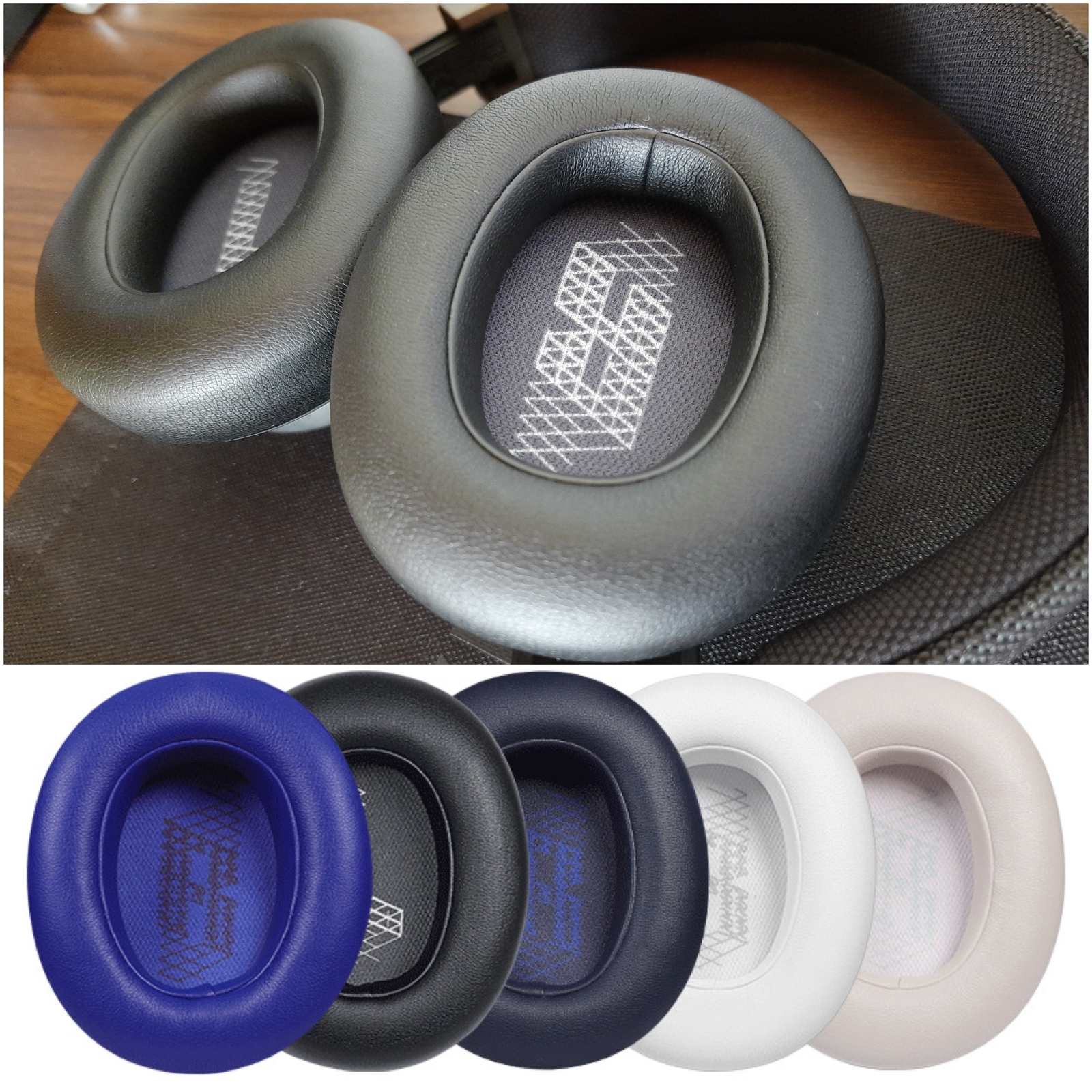 Ear Cushion Memory Foam Ear Pads For JBL E65 Live 650 660 BTNC Duet NC Headphone