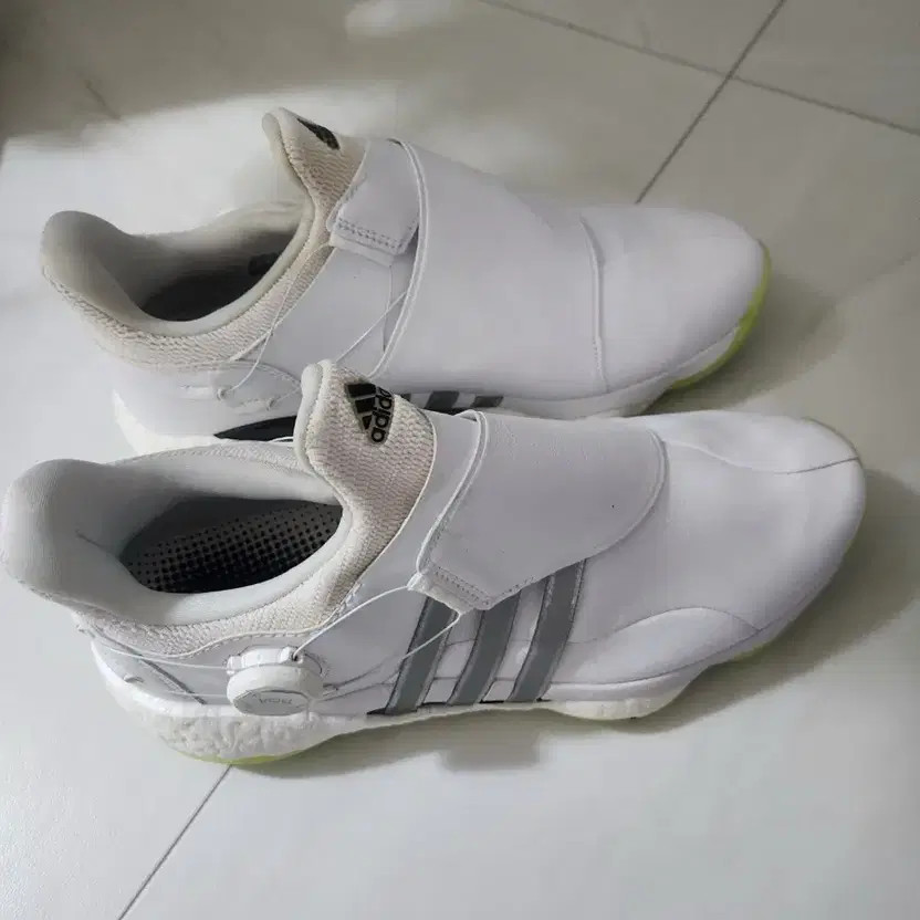Adidas Golf Shoes White Men 260mm Official