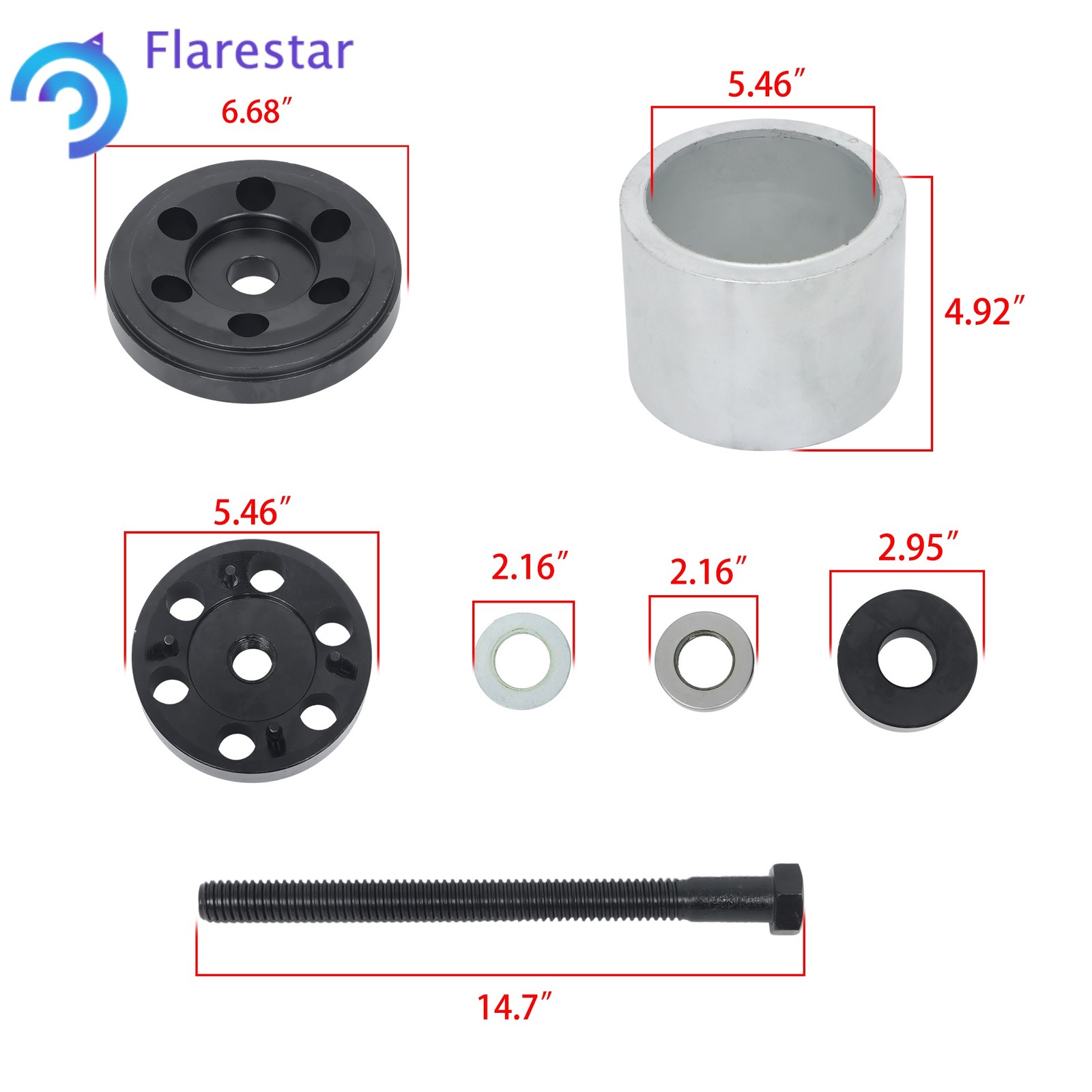 NEW S-24736 Bushing Installation Tool For Narrow Bushing Complete Kit