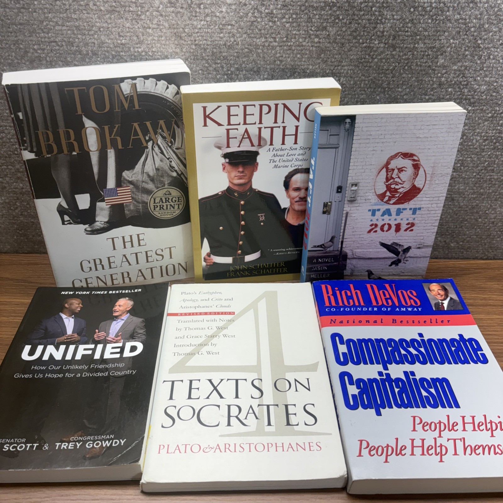Political Fiction Capitalism Greek Literature Social Issues Book Bundle Of 6 PB