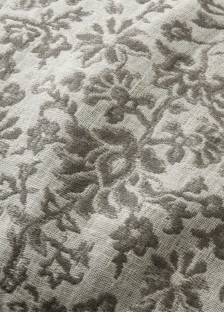 New Ralph Lauren Delwood Grey Paisley Decorative Throw Pillow $215