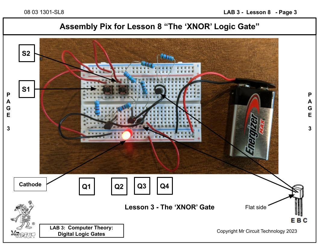 Mr Circuit Lab 3 Learn How Computers Work on the inside - build Logic Gates