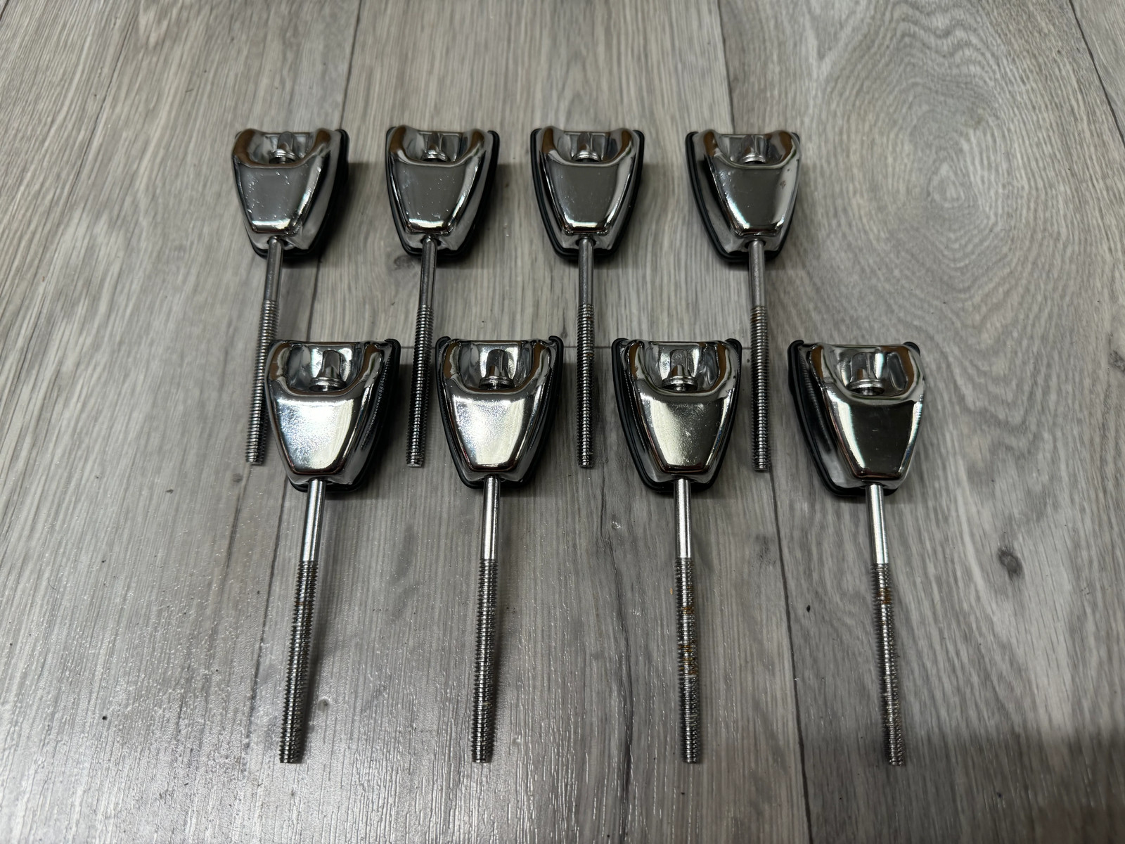 Pearl Bass Drum Tension Rods & Claws Drum Hardware x8 #WN58