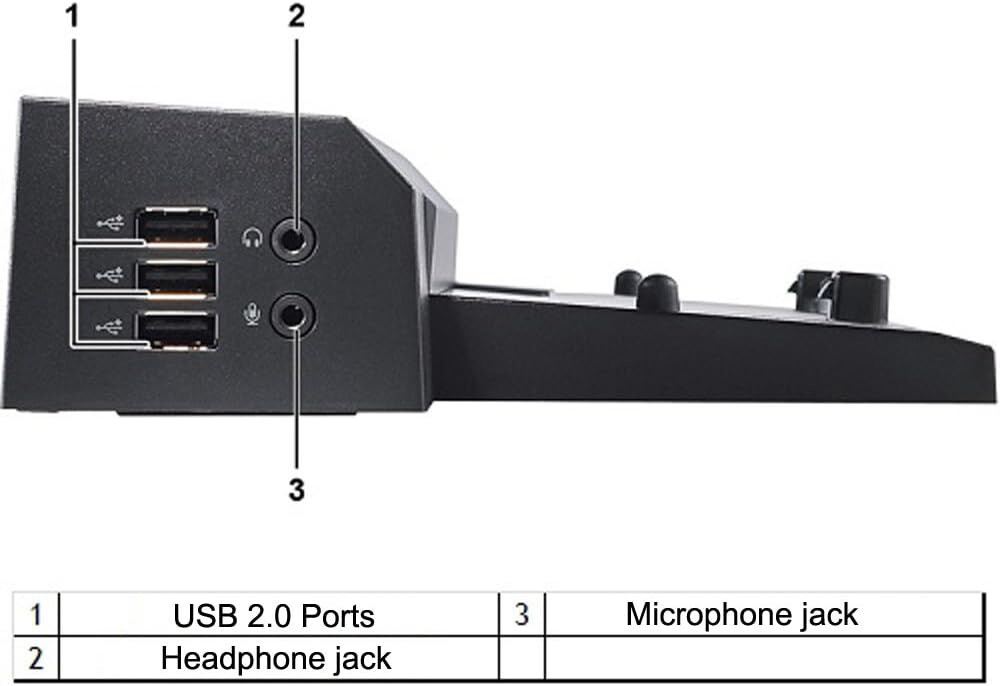 Dell E-Port Plus Advanced Port Replicator with USB 3.0 for E Series Latitudes