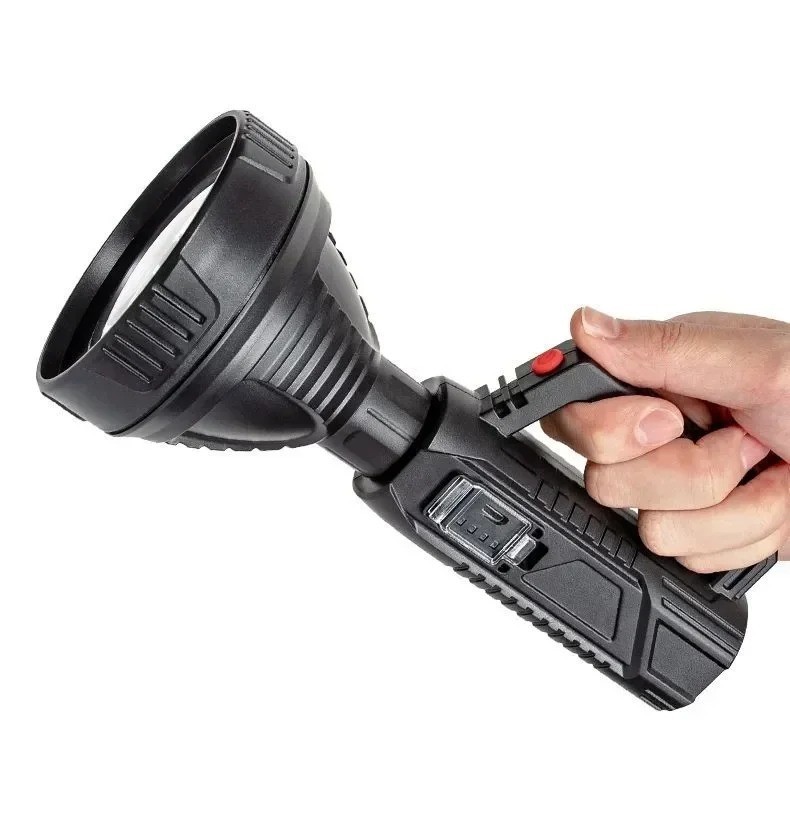 Super Bright LED Spot Light Searchlight Rechargeable Hand Torch Work Light Lamp*