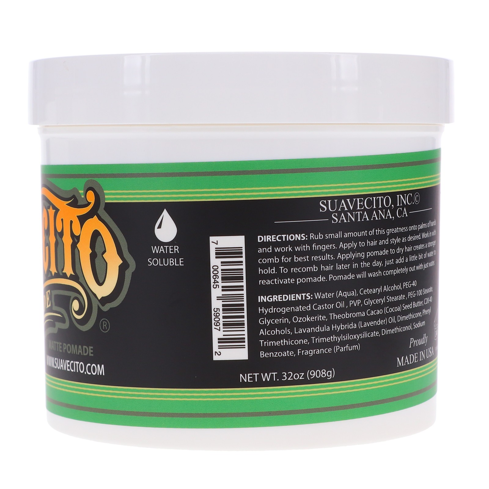 Suavecito Matte Pomade 32 oz