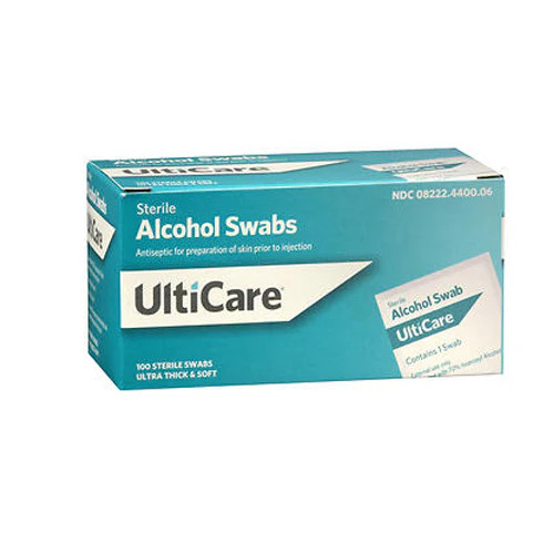 Sterile Alcohol Swabs 100 Count By Ulticare