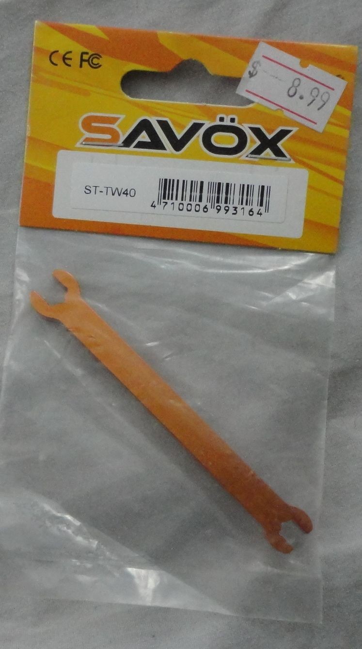 Savox 4mm/5mm Aluminum Turnbuckle Wrench SAVST-TW40