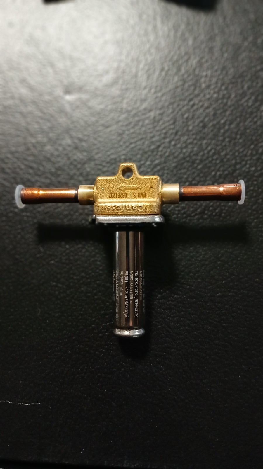 Danfoss EVR 3 Solenoid Valve Model 032F1207