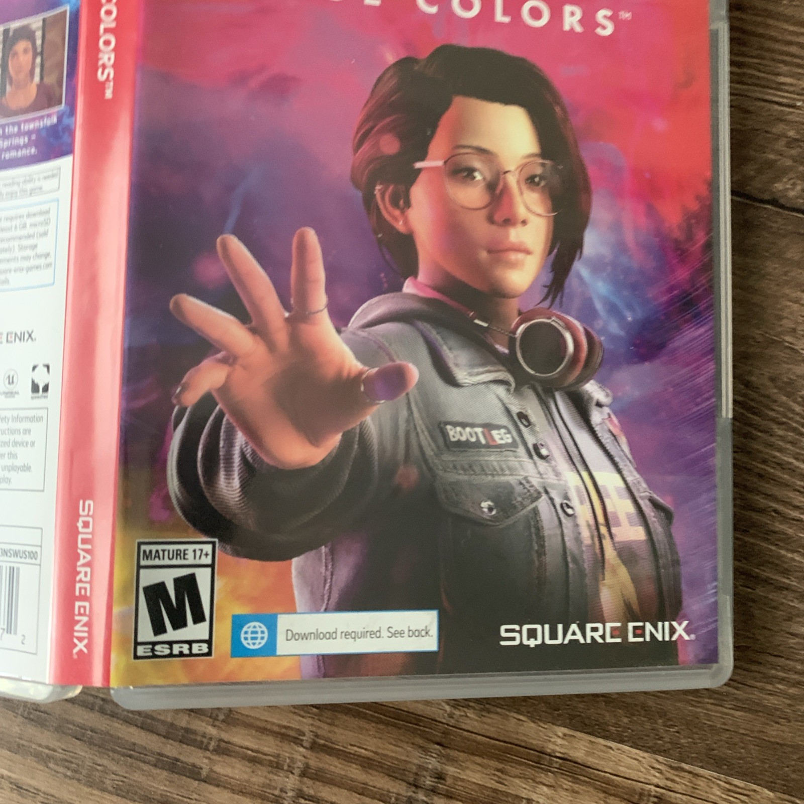 Empty Replacement Case ONLY! Life Is Strange : True Colors Nintendo Switch