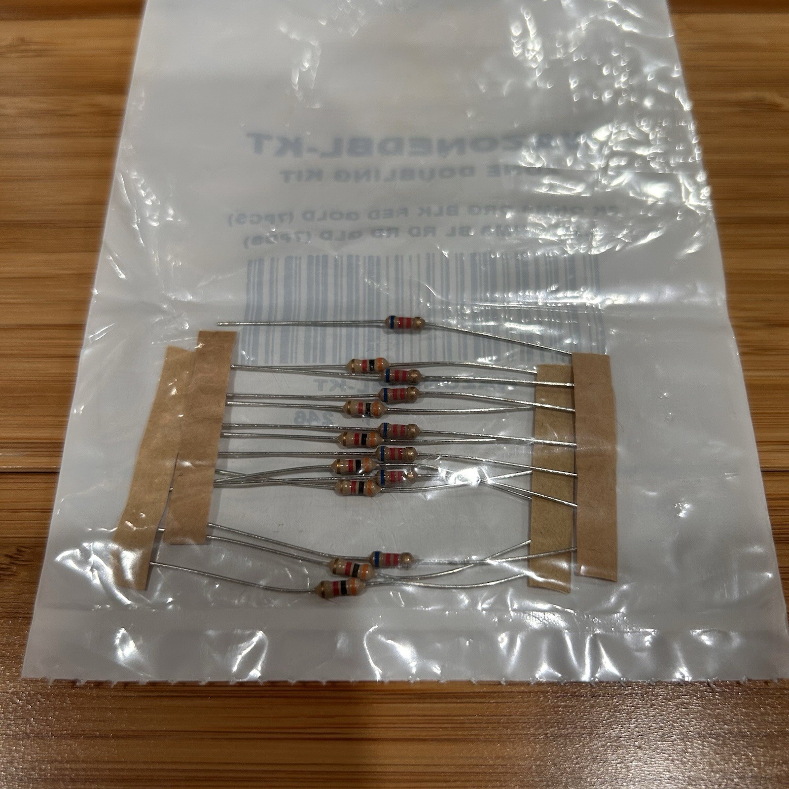 Honeywell Ademco WAZONEDBL-KT Zone Doubling Kit Resistors 3K & 6.2K Ohms NEW