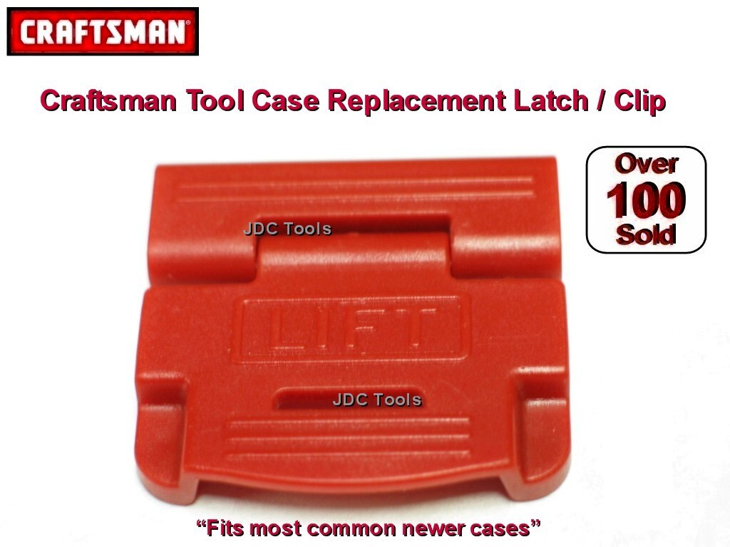Craftsman Tool Case Replacement Red Clip Latch Fastener 1 - 3/4" Wide