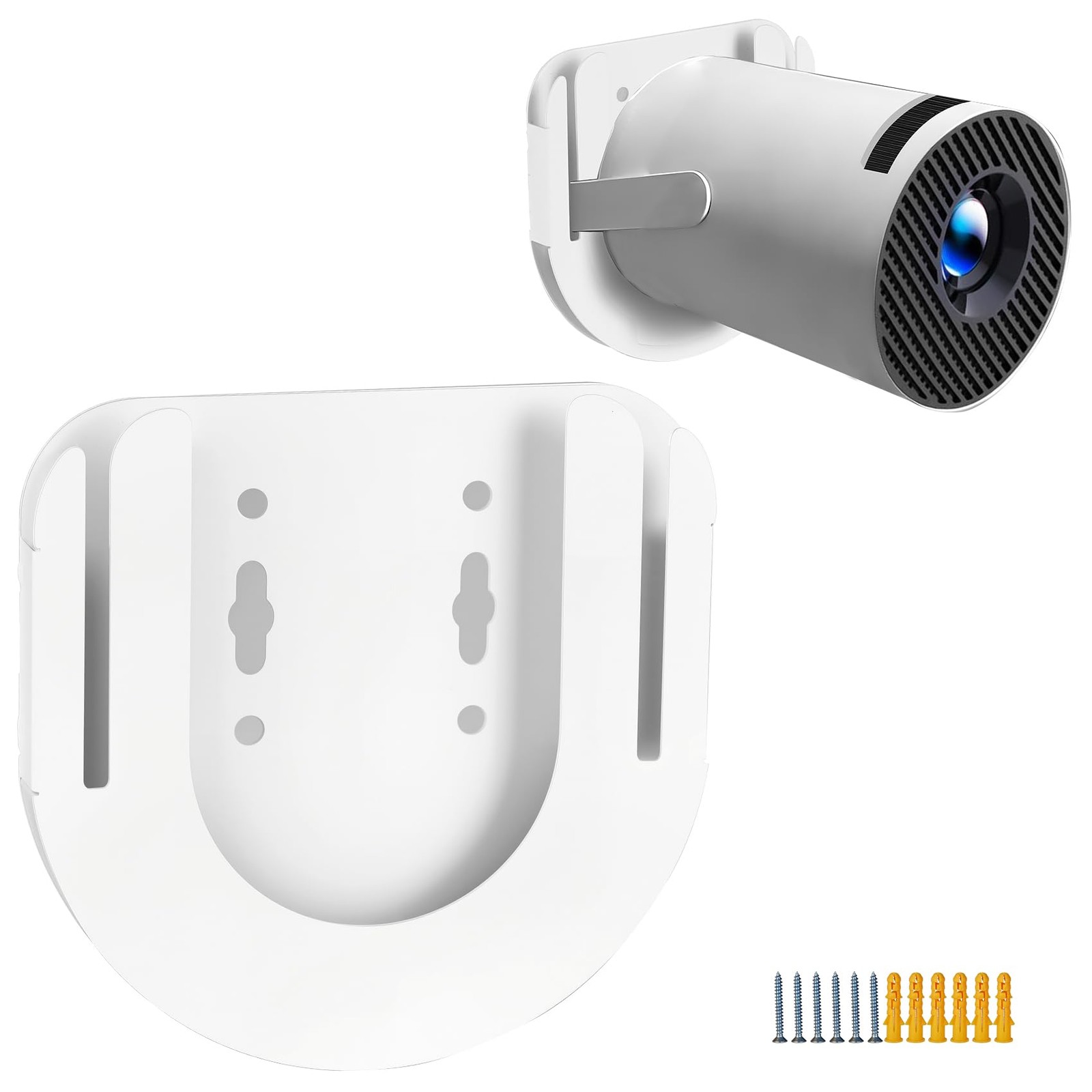 [Upgrade] Wall Mount Compatible with HY300PRO Mini Projector Ceiling Mount,HY...