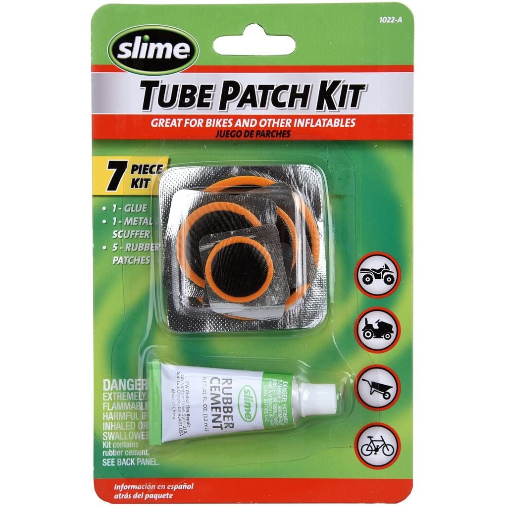 1022-A Tube Rubber Patch Kit, for Bikes and Other Inflatables, Contains, 5 Patch