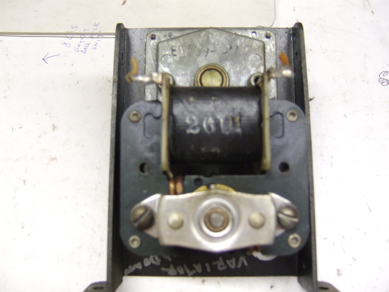 BALLY TOUCHDOWN VARIATOR MOTOR E-119-247 OUTPUT SHAFT 3/8'', 50VOLTS