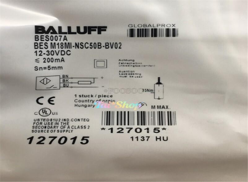 1 Pc. New BES M18MI-NSC50B-BV02 Proximity Switch Sensor