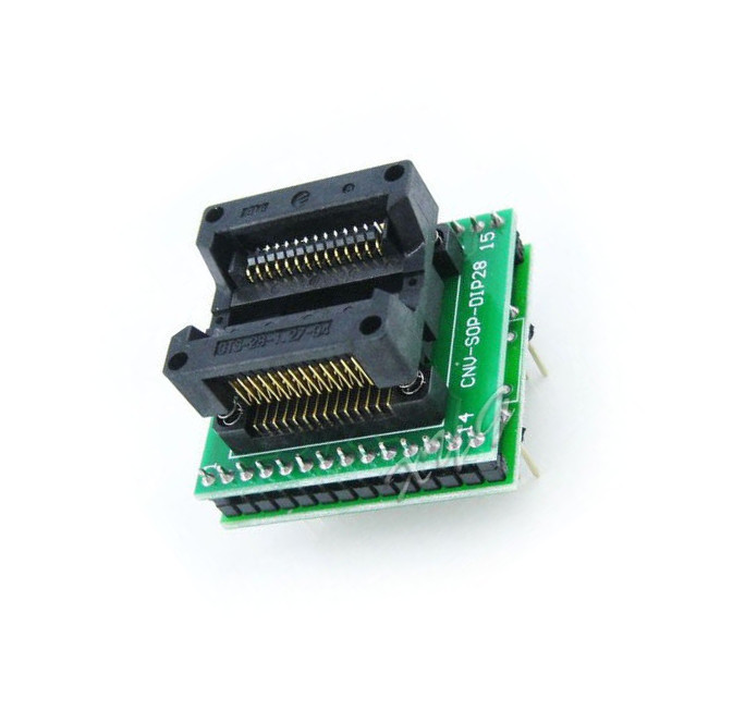 1PCS SO28 SOIC28 SOP28 to DIP28 Programmer adapter Socket Module K85