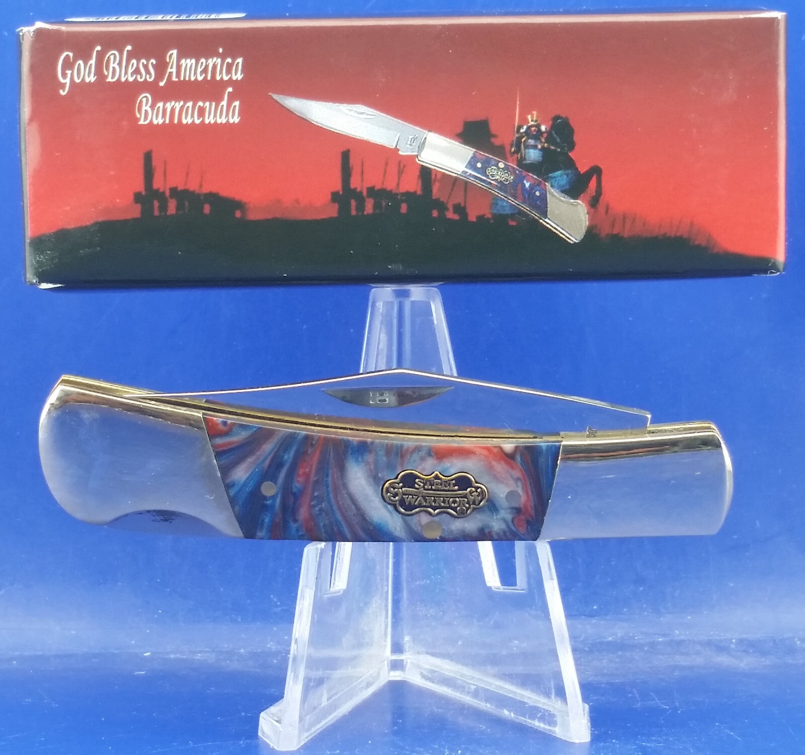 STEEL WARRIOR (GOD BLESS AMERICA) BARRACUDA SW-100GBA