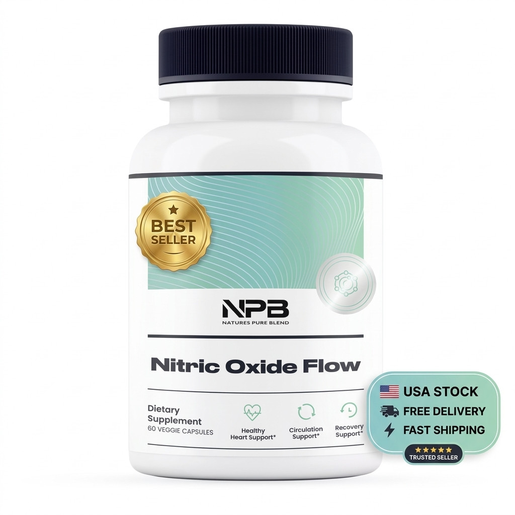 Nitric Oxide Flow – 60 Capsules Dietary Supplement