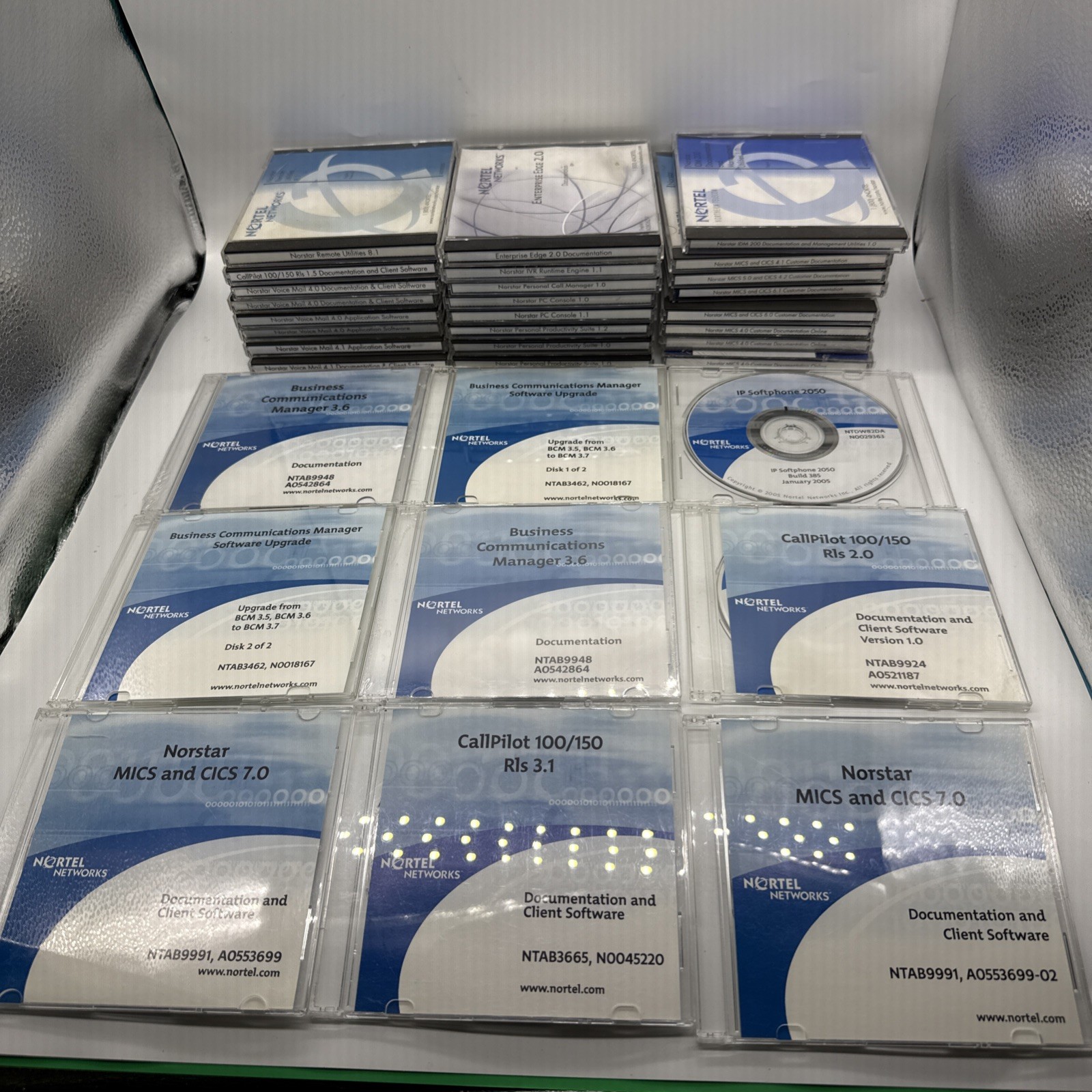 Nortel Norstar MICS CICS Documentation Application Software Callpilot CD (32pcs)