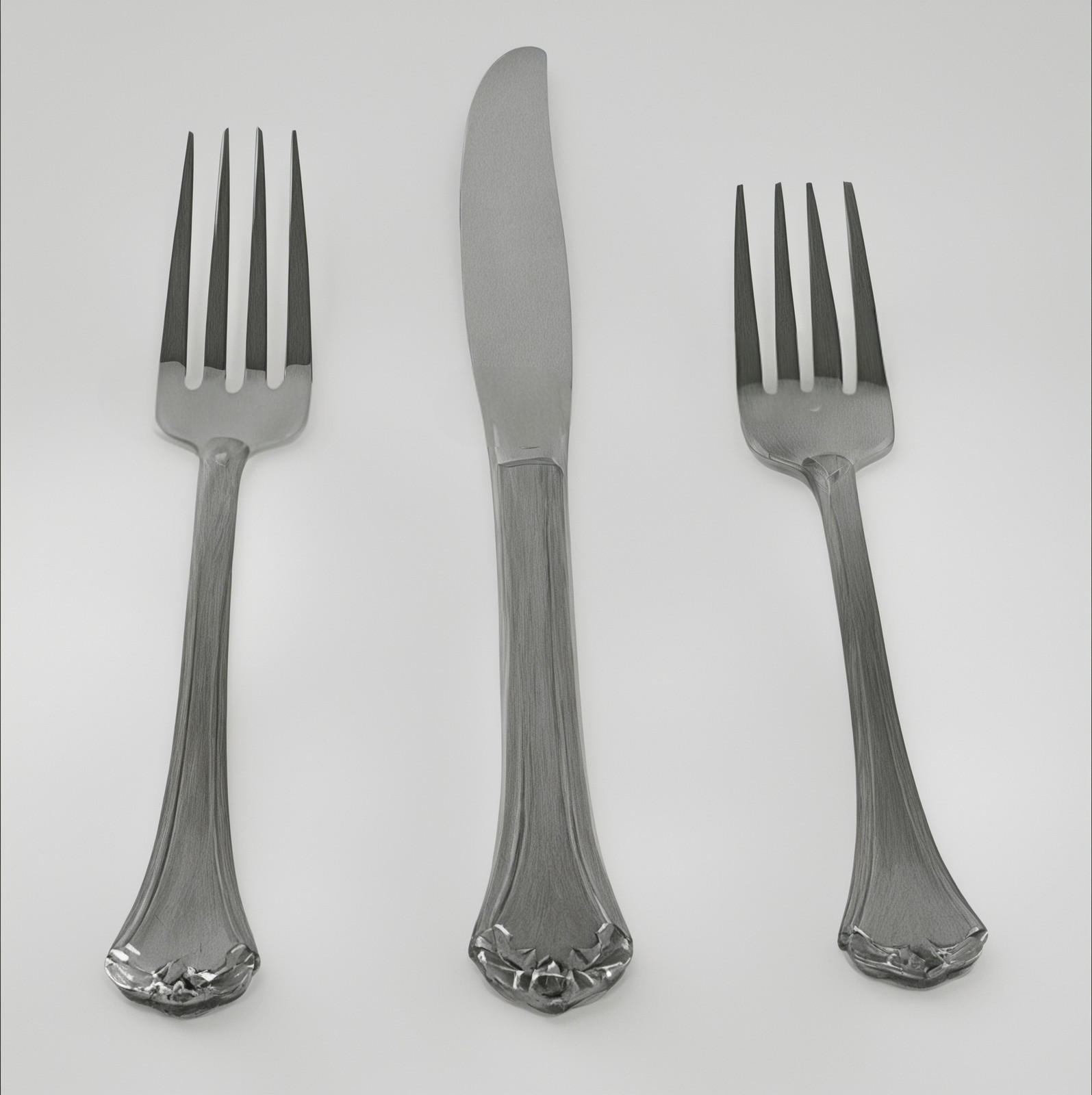 Oneida Midtowne 3 Piece Place Set Quality Stainless