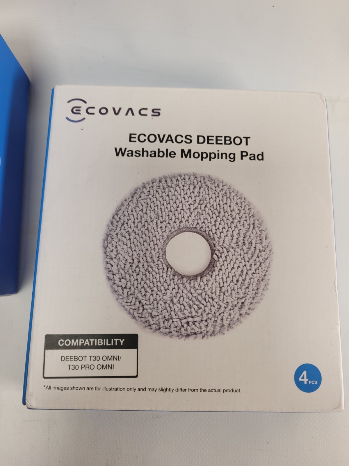 EcoVacs Deebot Side Brush, Main Brush, Antibacterial Filter, Mopping Pad Set