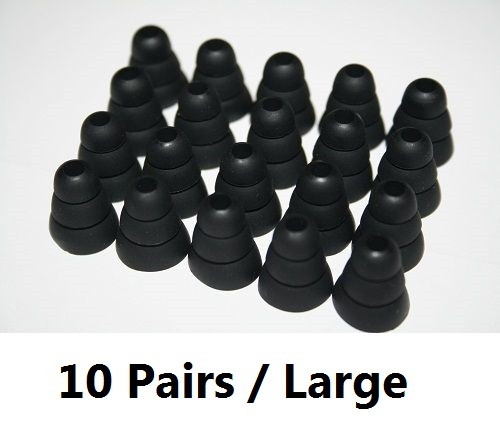 eartip earbud Replacement Tips for AUDIOFLY AF78 Noise Isolation Large