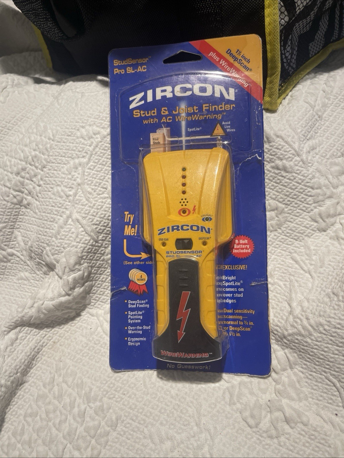 Zircon Stud & Joist Finder Pre Owned In Original Packaging