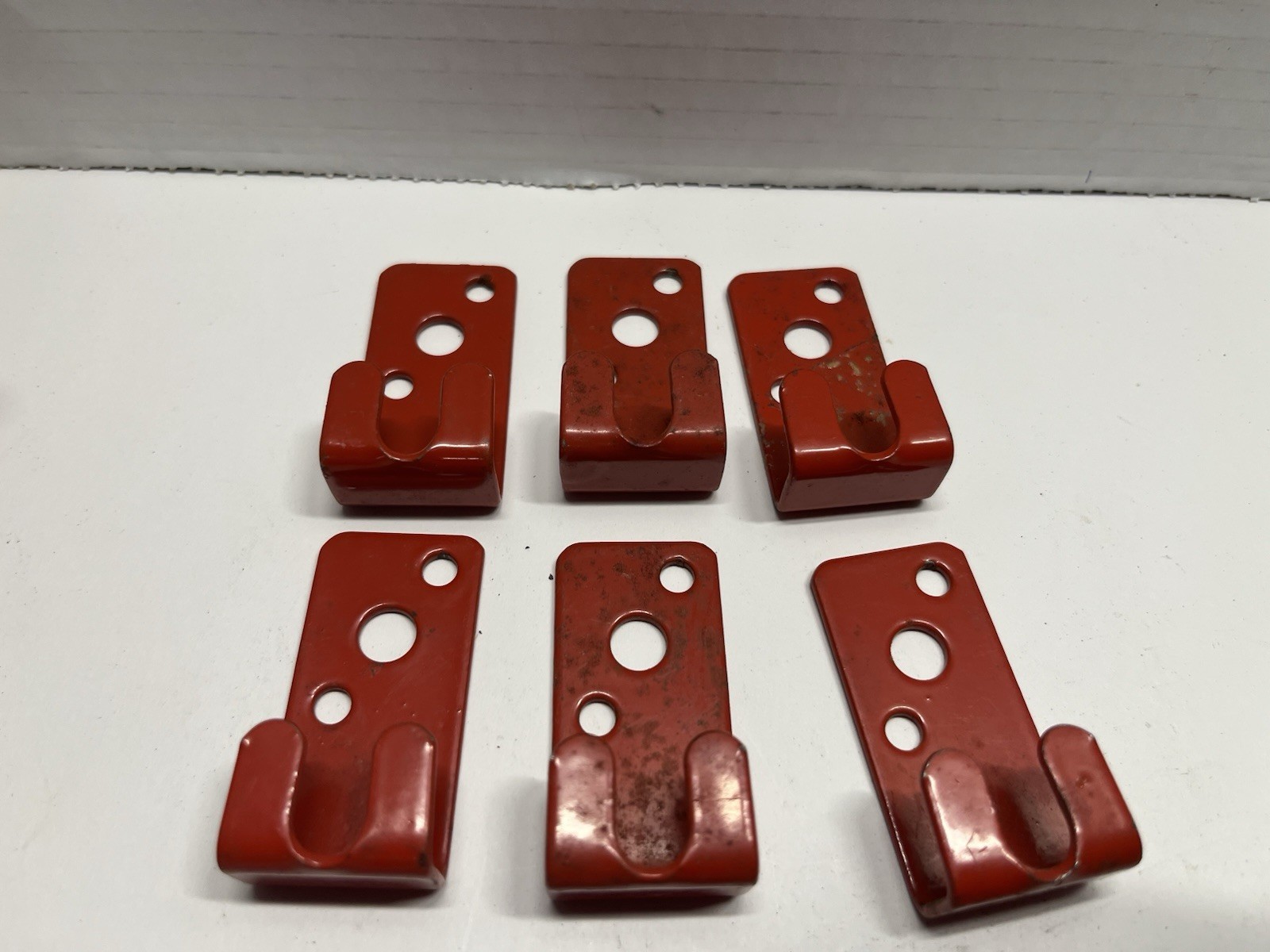 Lot (6) USED Universal Fire Extinguisher Brackets Pre-Owned