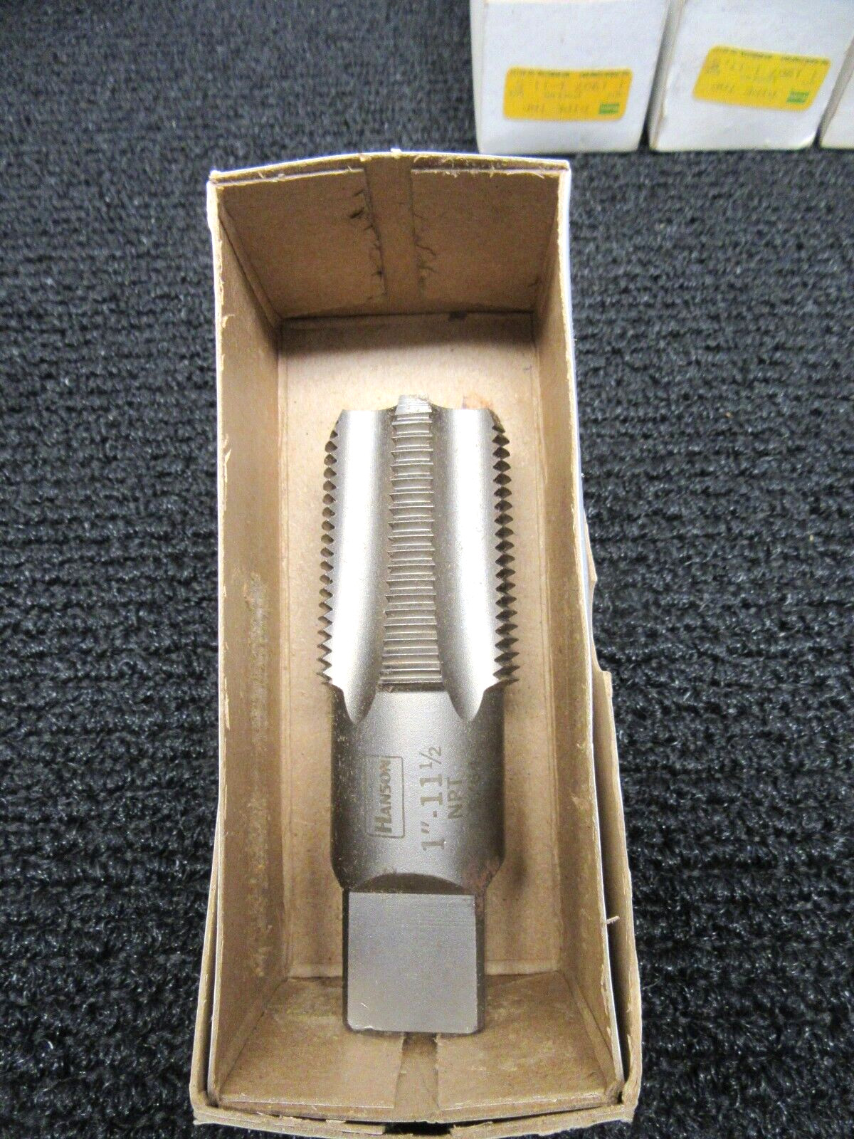 Irwin Hanson 1-11.5 NPT 1-9/64 Pipe Tap  Lot Of One tap (1) Brand New In Box