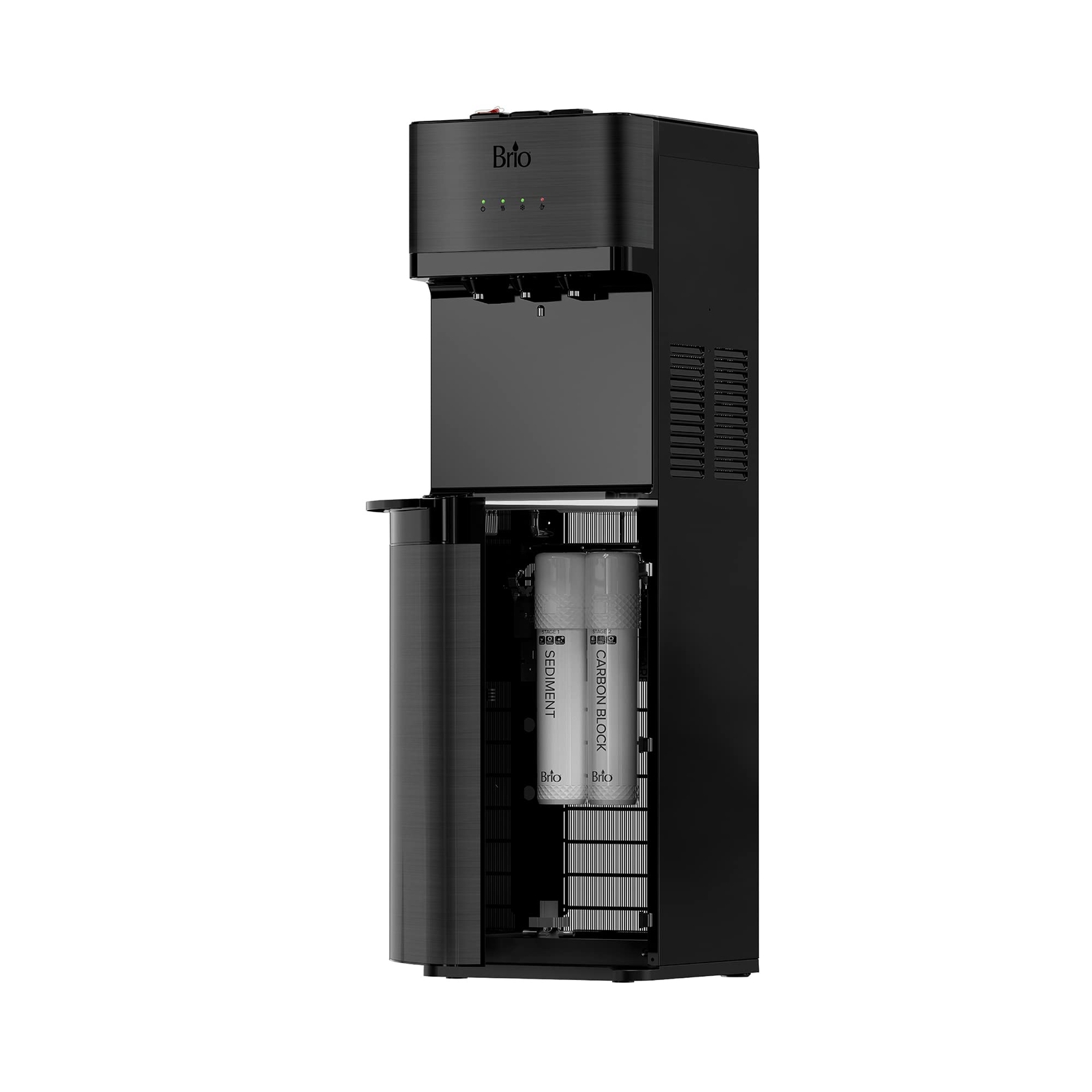 Brio 500 Series 2-Stage Tri-Temperature UV Self-Cleaning Bottleses P.O.U. Water