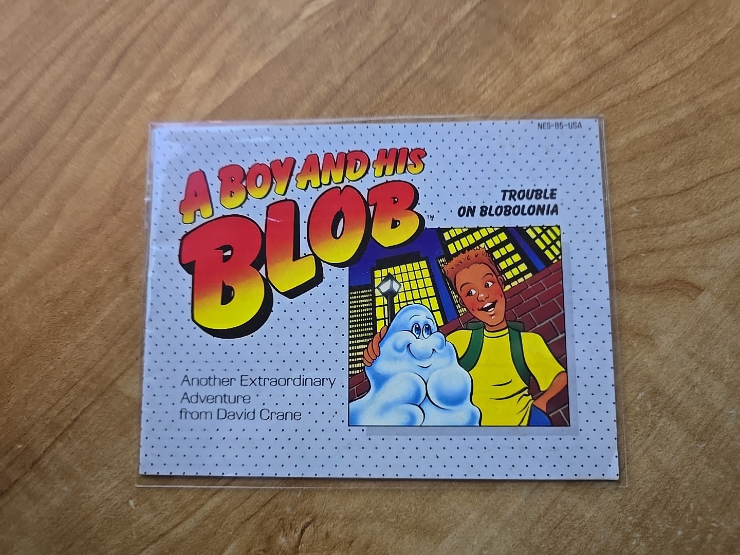 A Boy and His Blob Trouble on Blobolonia Nintendo NES Authentic Manual