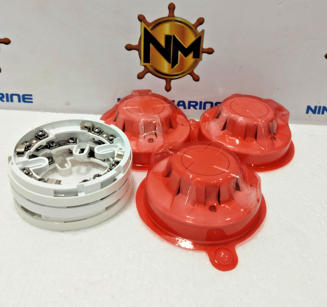 LOT OF 3 APOLLO 55000-328 APO HIGH SENSITIVITY PHOTOELECTRIC SMOKE DETECTOR BASE