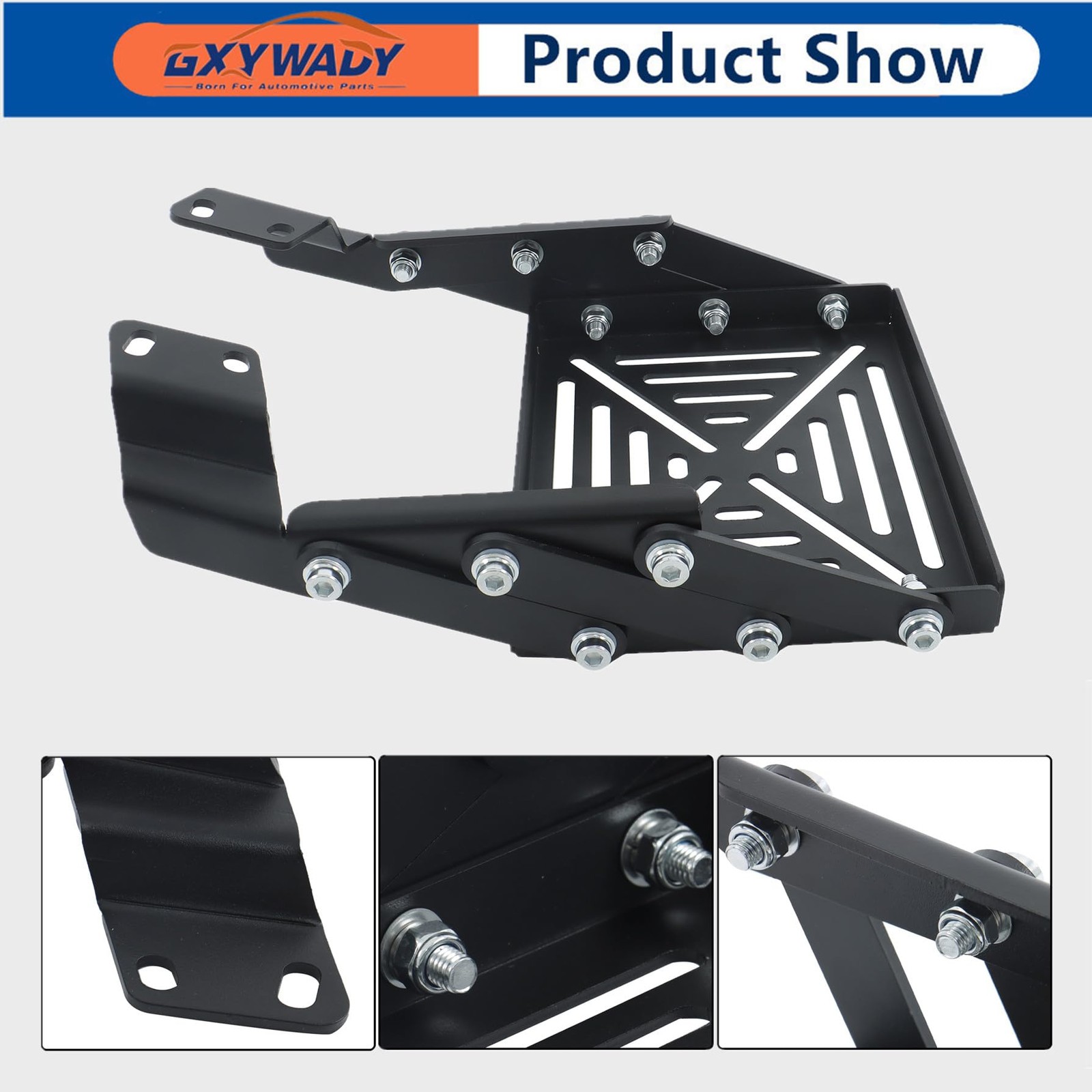 Motorcycle Trunk Mount Carbon Steel Tour Pack Luggage Rack for Y15 LC135 FIV8