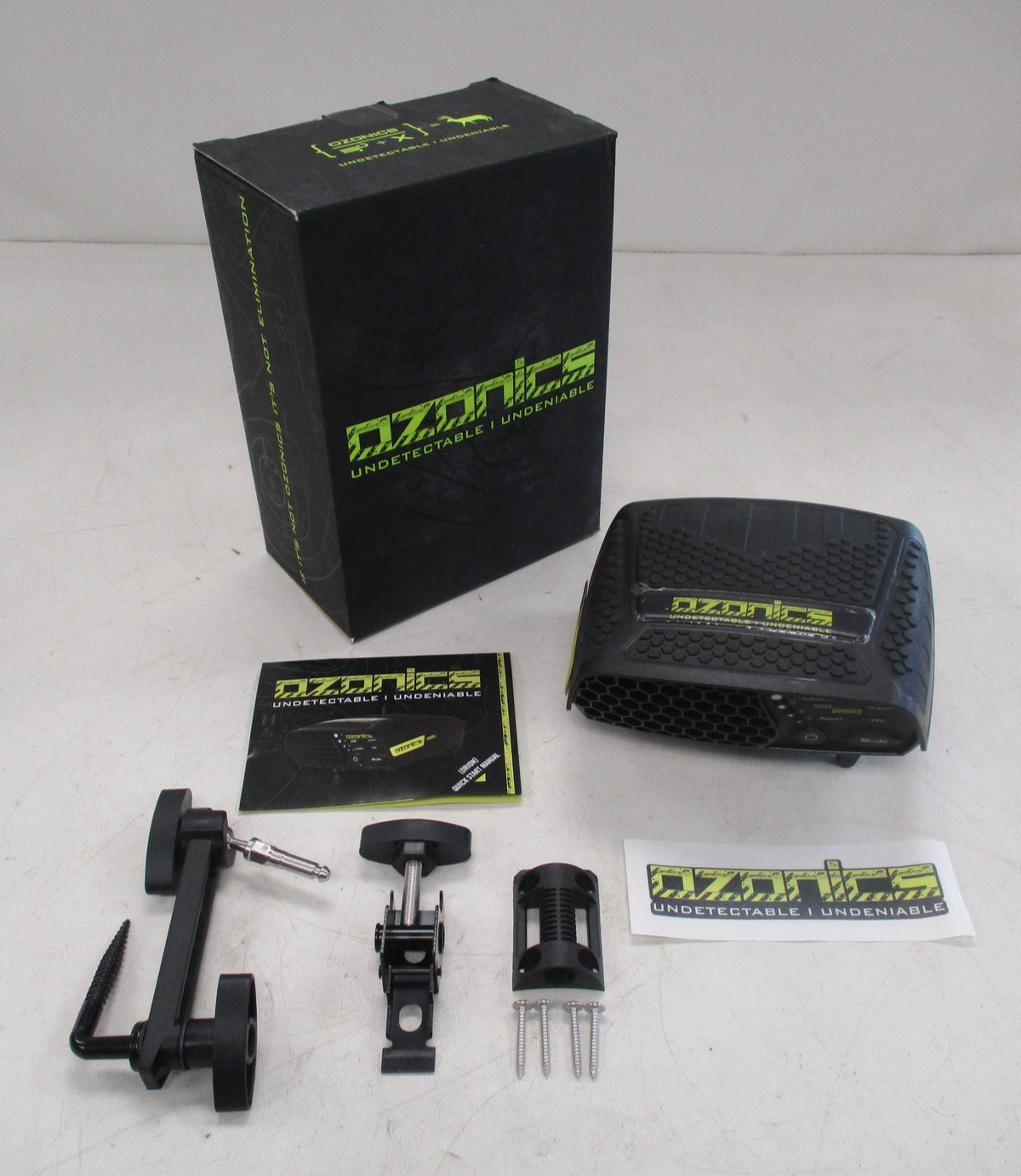OZONICS ORION OZONE GENERATOR SCENT ELIMINATING DEVICE BLACK ORIONP HUNTING