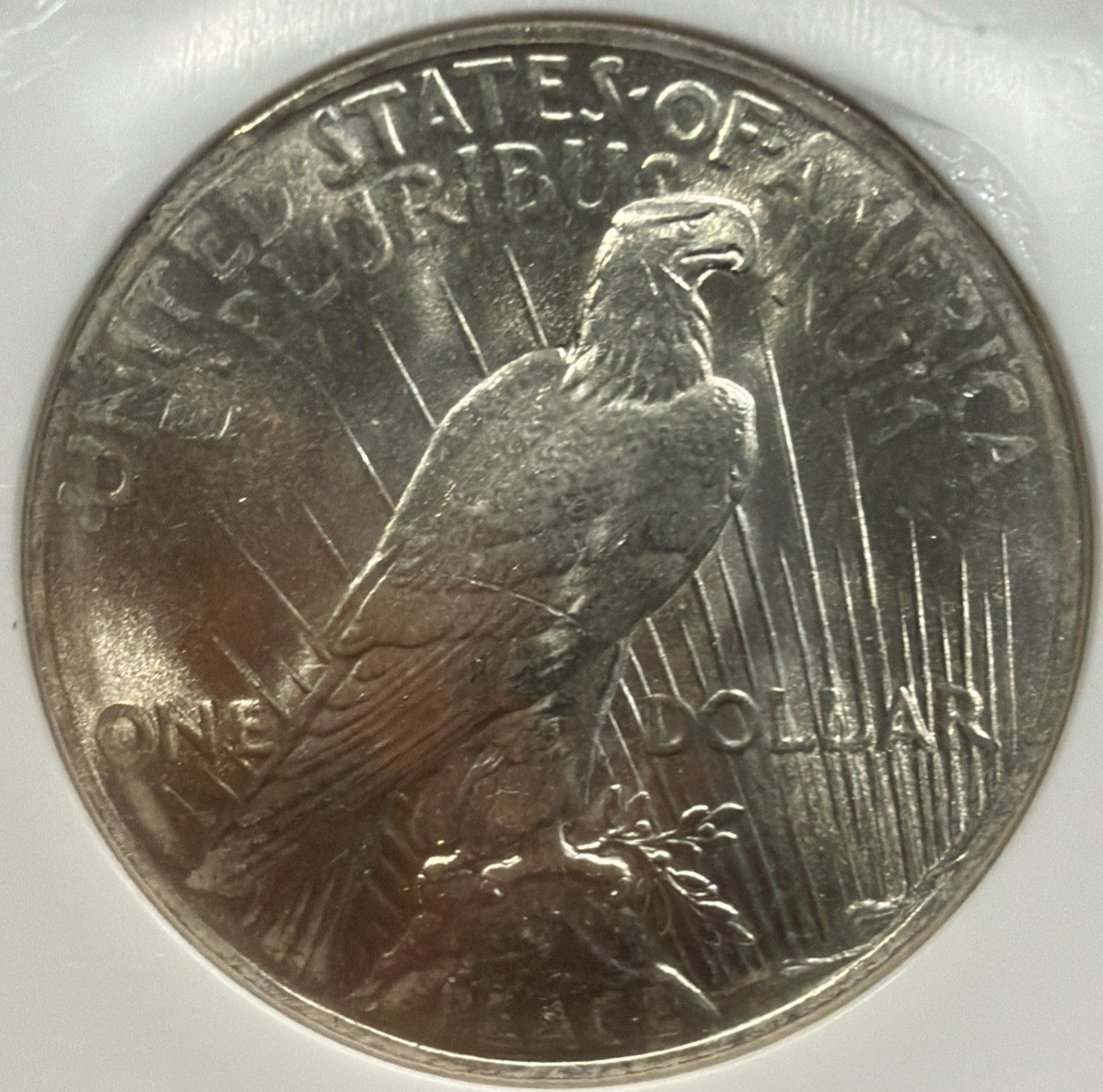1922 PEACE DOLLAR NGC MS 63 SILVER 072316