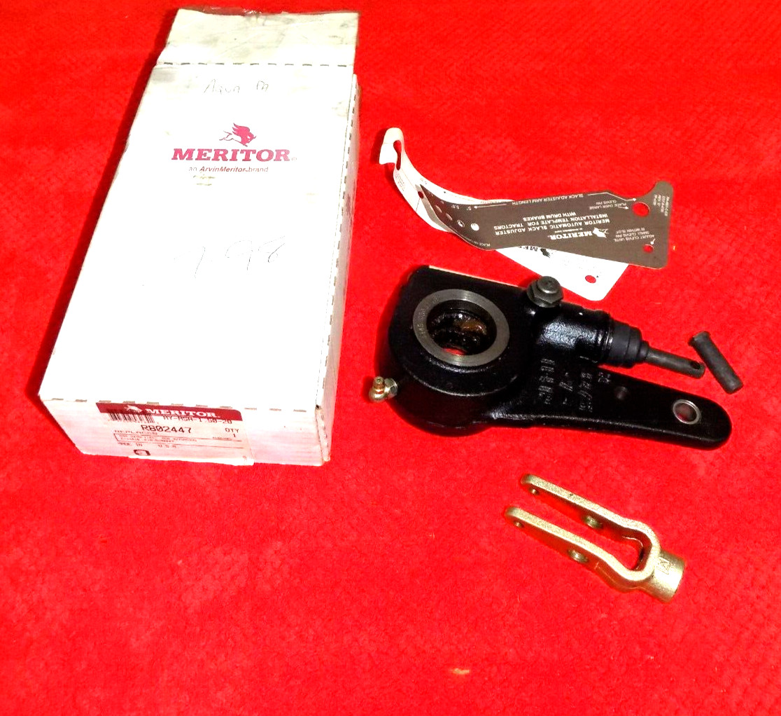 R802447 Meritor Cam Brake Automatic Slack Adjuster W Clevis 5.5 1.5 / 28 Spline