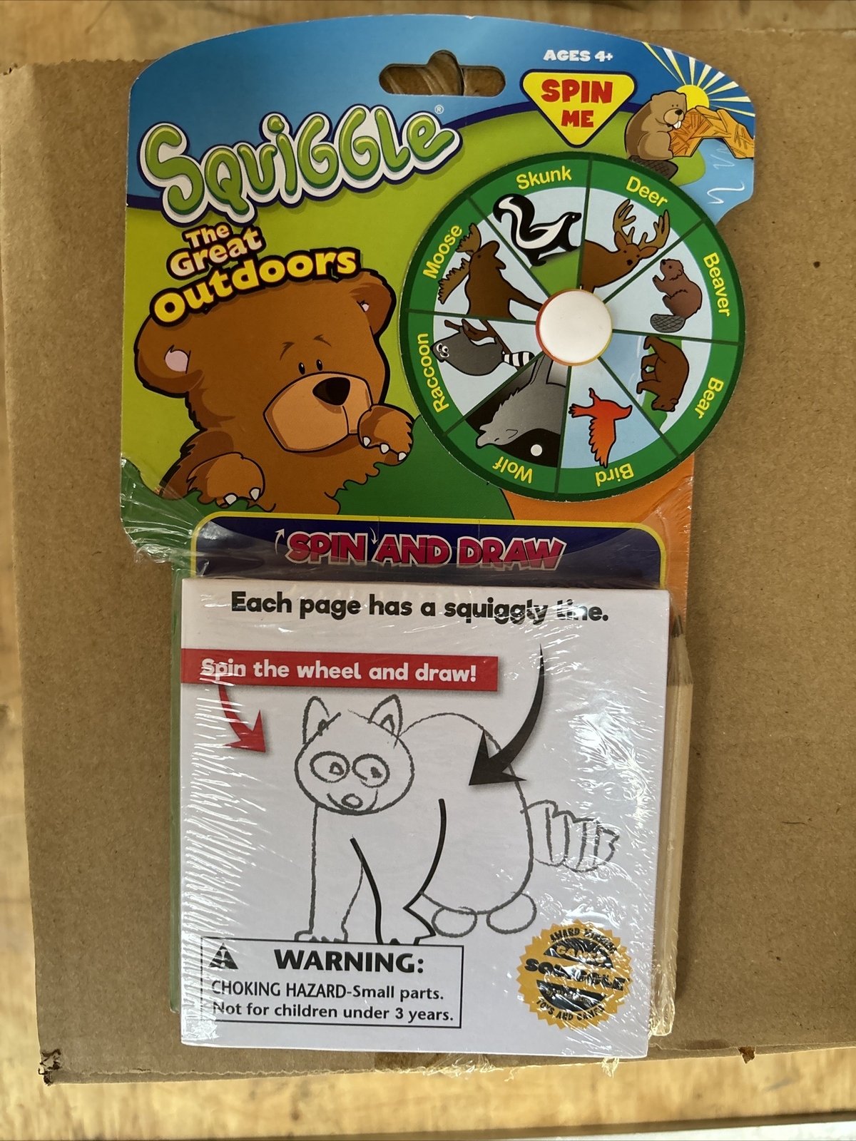 RandomLine Doodle Pad Squiggle The Great Outdoors NEW