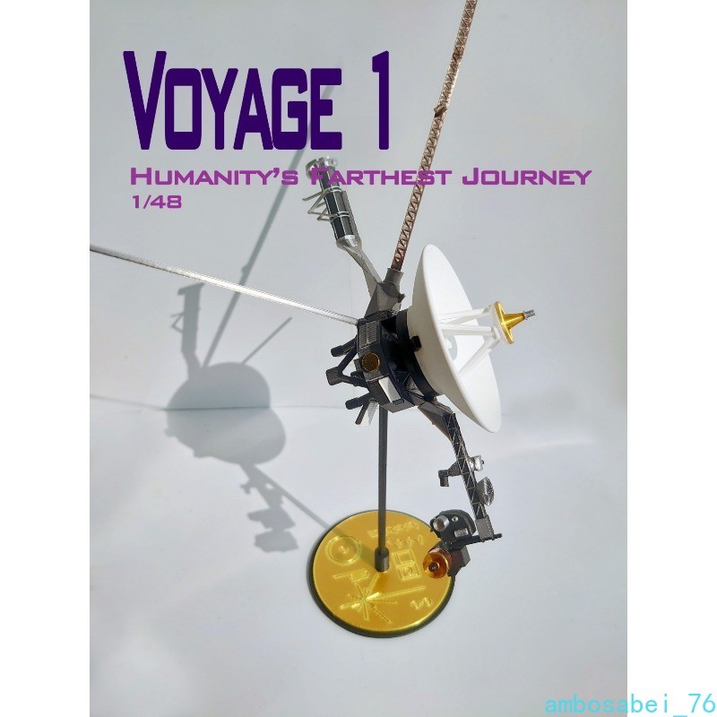 Custom Order NASA 1/48 Scale Voyager & Ranger Unmanned Deep Space Probe Models