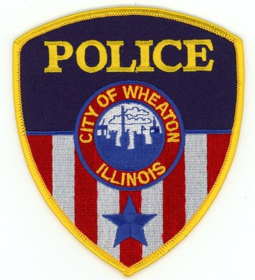ILLINOIS IL WHEATON POLICE NICE SHOULDER PATCH SHERIFF
