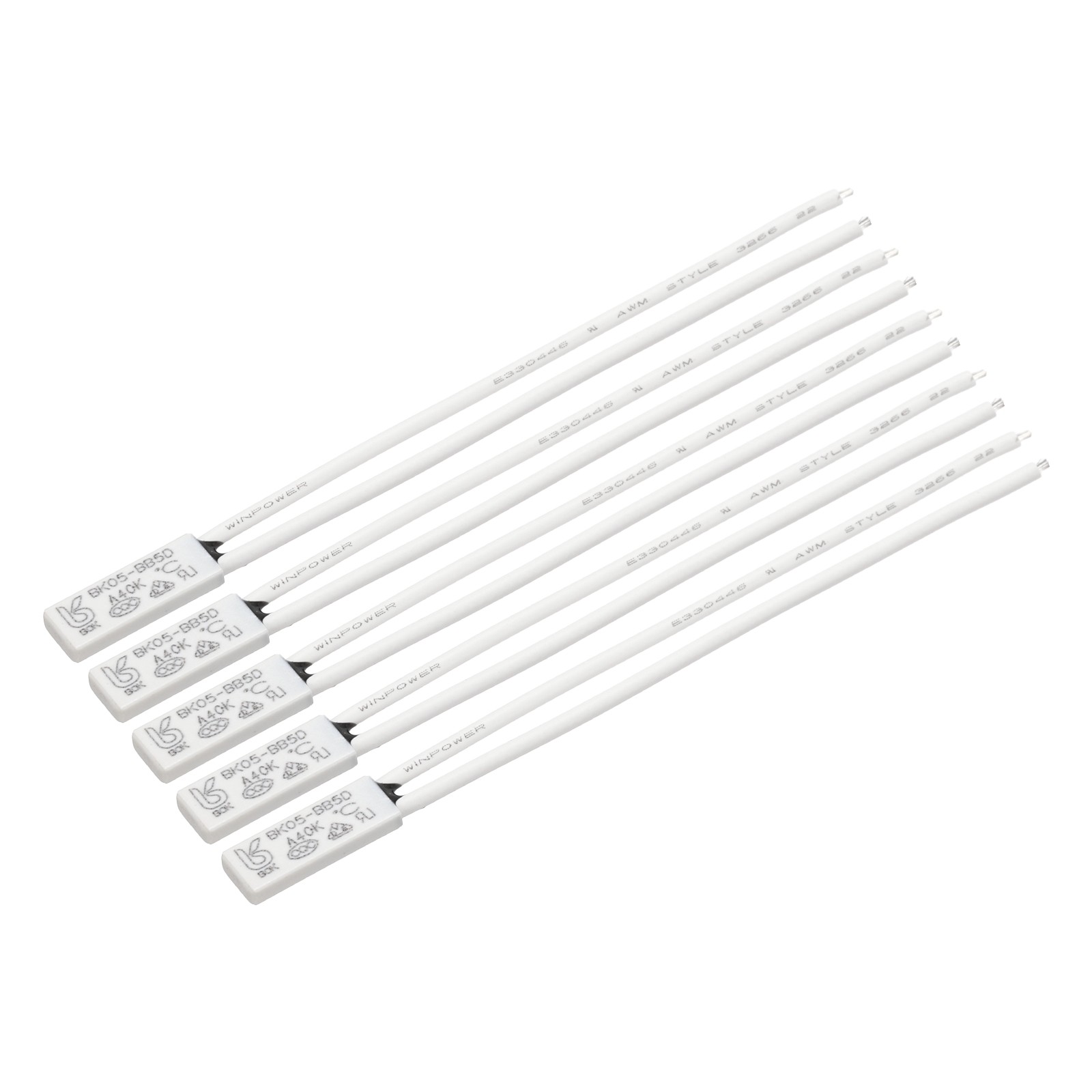 5Pcs KSD9700 Thermostat, 40C N.O 2A Bimetal Normally Open Thermal Protector