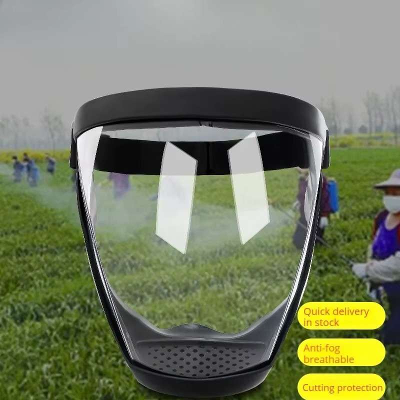 Anti-Fog Protective Face Shield Mask Dust Splash Resistant Sports Work 1pcs